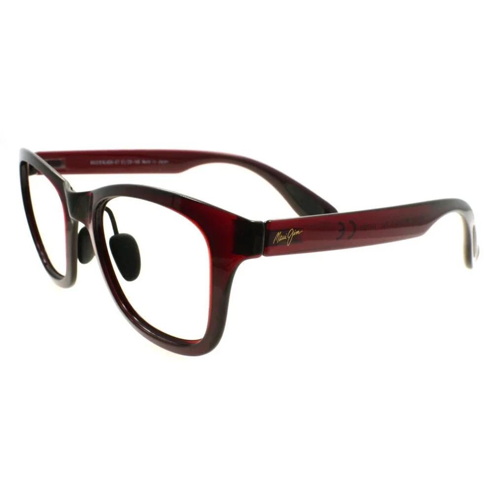 Maui Jim Hana Bay MJ434-07 FRAME ONLY Sunglasses Red Burgundy - Picture 1 of 6